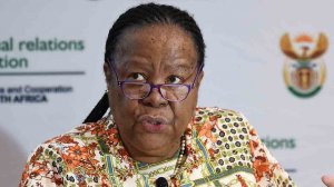 Image of Minister of International Relations and Cooperation Dr Naledi Pandor