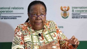 Image of Minister of International Relations and Cooperation Dr Naledi Pandor