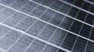 Photo of a solar PV panel