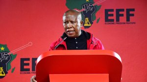 EFF leader Julius Malema