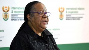 Image of Minister of International Relations and Cooperation Naledi Pandor 