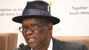 Image of Police Minister Bheki Cele