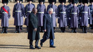 President Cyril Ramaphosa & UK's King Charles 