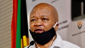 Image of Minister of Water and Sanitation Senzo Mchunu