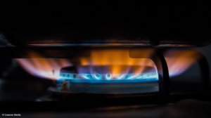 Gas stove used due to load shedding