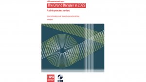 The Grand Bargain in 2022: an independent review