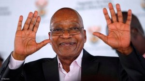 Image of former president Jacob Zuma