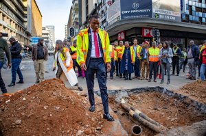 Image of City of Joburg Mayor Kabelo Gwamanda