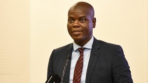 Justice and Correctional Services Minister Ronald Lamola