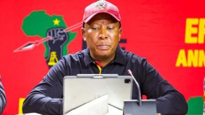 Image of EFF leader Julius Malema