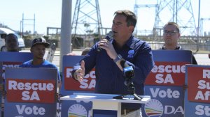 DA leader John Steenhuisen