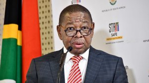 Minister of Higher Education, Science and Technology Blade Nzimande