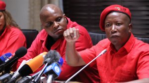 SAPS must investigate Malema, Shivambu and the EFF as an organised crime enterprise 