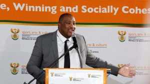 Minister of Sports, Arts and Culture Gayton McKenzie