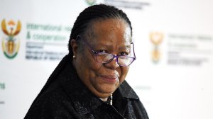 Former Minister Naledi Pandor