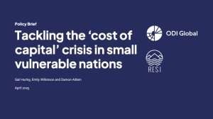Tackling the 'cost of capital' crisis in small vulnerable nations