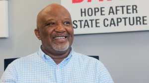 Former deputy minister of finance Mcebisi Jonas