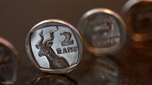 South African rand edges up before local budget vote