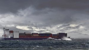 ship at sea