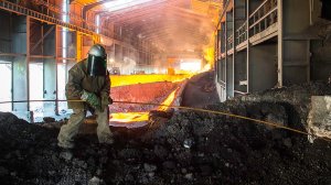 Ferrochrome production.