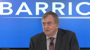 Barrick CEO Mark Bristow. 