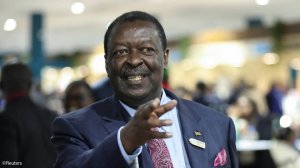 Kenya foreign minister Musalia Mudavadi 