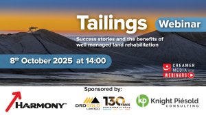 Tailings webinar to discuss success stories, benefits of well-managed land rehabilitation