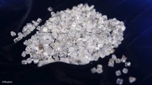 Diamonds produced in Botswana