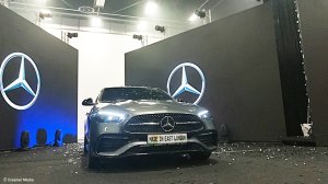 A Mercedes vehicle produced in South Africa