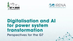  Digitalisation and AI for power system transformation: Perspectives for the G7 