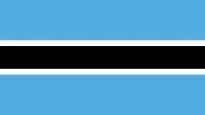 Botswana flag 