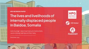 The lives and livelihoods of internally displaced people in Baidoa, Somalia