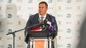 Agriculture Minister John Steenhuisen