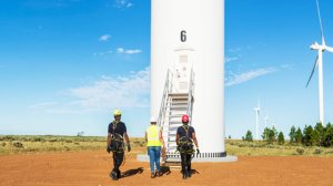 Exxaro wind turbine.

Exxaro wind asset.

