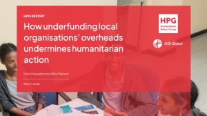 How underfunding local organisations' overheads undermines humanitarian action