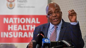 Health Minister Aaron Motsoaledi 