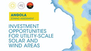 Investment opportunities for utility-scale solar and wind areas: Angola zoning assessment