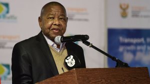 Minister of science, Technology, and Innovation Blade Nzimande 