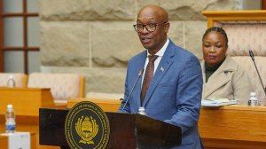 Trade Minister Parks Tau