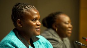 Committee chairperson Faith Muthambi