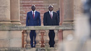 William Ruto and Cyril Ramaphosa 