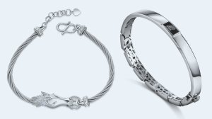 Platinum jewellery.