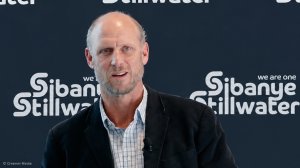 Sibanye-Stillwater CEO Dr Richard Stewart.