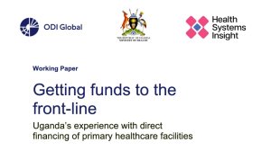 Getting funds to the front-line: Uganda's experience with DFF