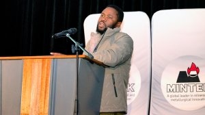 Mintek Post-Doctoral Research Fellow Dr Mandla Chabalala.