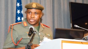 Army Lieutenant-General Lawrence Mbatha.