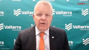 Valterra Platinum CEO Craig Miller.