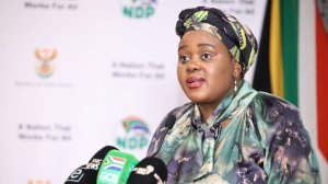 Minister of Justice and Constitutional Development Mmamoloko Kubayi