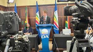 DA MP and party federal finance chairperson Mark Burke
