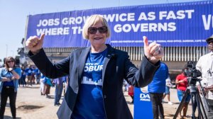 DA Johannesburg Mayoral Candidate Helen Zille 